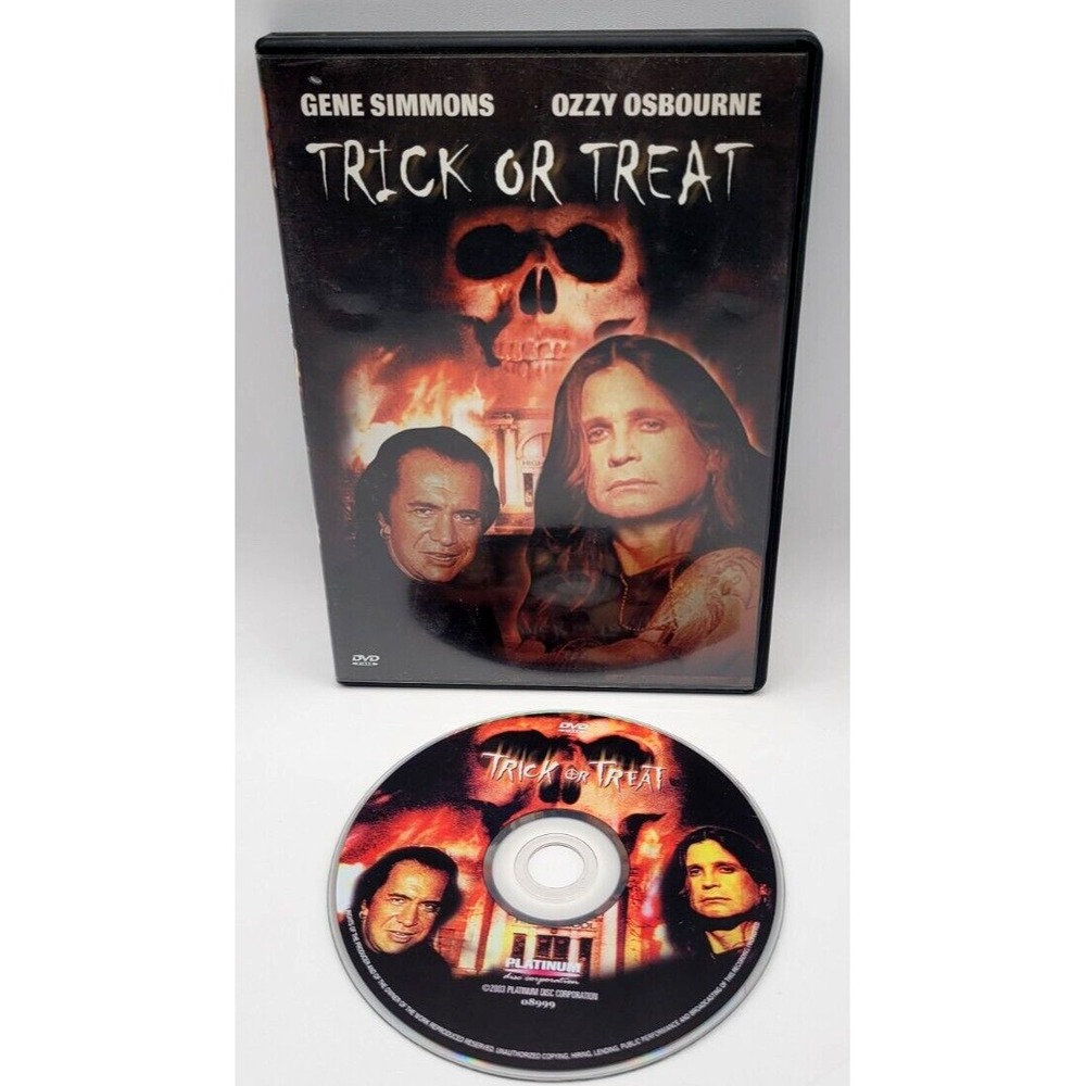 TRICK‎ OR TREAT DVD MOVIE GENE SIMMONS OZZY OSBOURNE